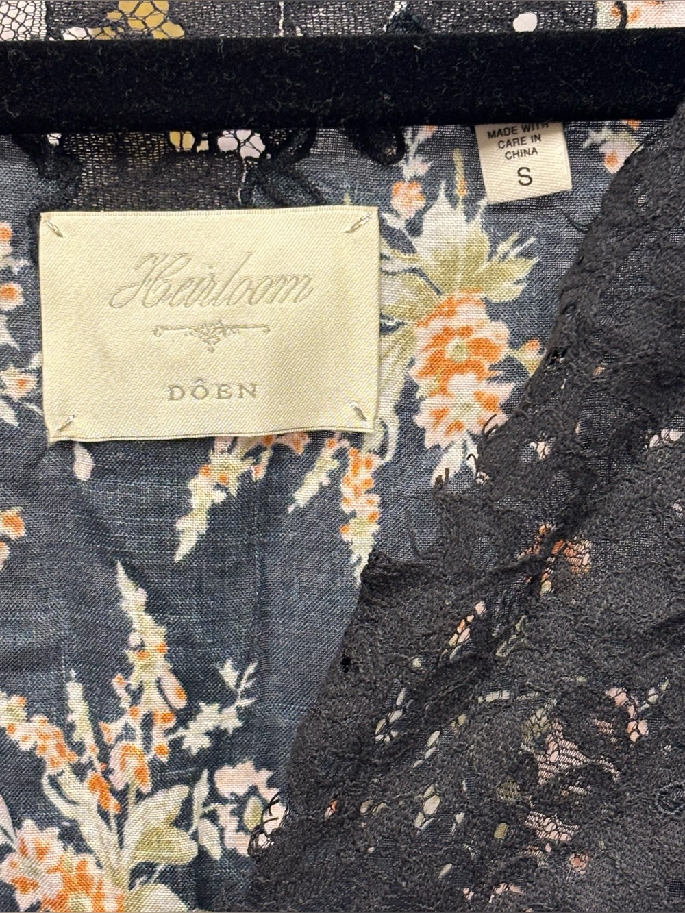 Doen Graciella Dress, Foxglove Floral - Small - Picture 4 of 5